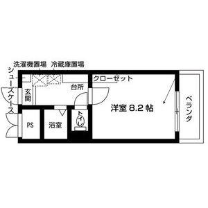 LIVRE久屋(1K/7階)の間取り写真