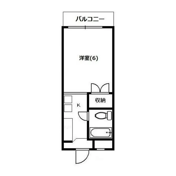 メゾン御園 2階階 間取り