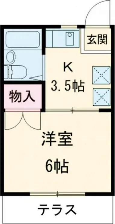 ハウスワンリバー 2階階 間取り