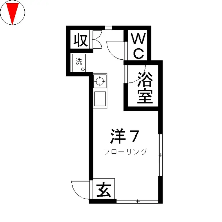 ハートフル上動 1階階 間取り