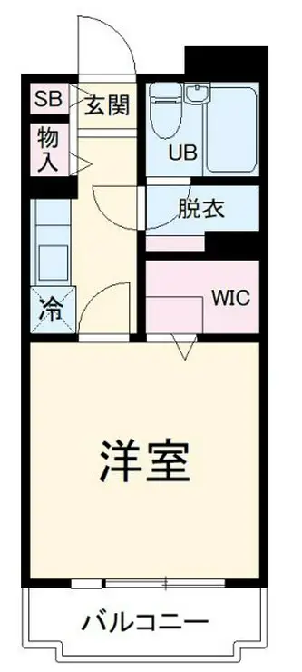 エスポワール橋本 2階階 間取り