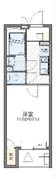 レオネクストラフィーネ 2階階 間取り