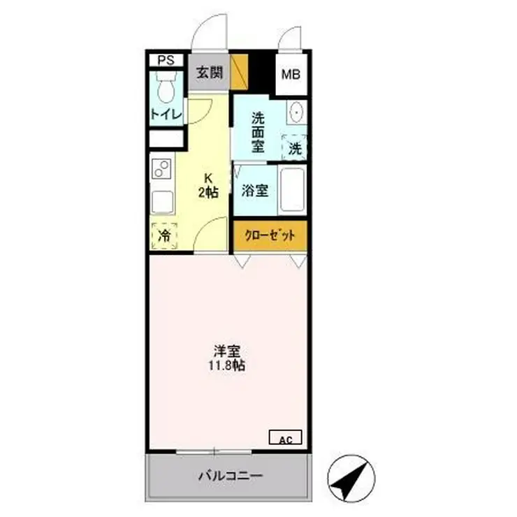 キャメロット新越谷 10階階 間取り
