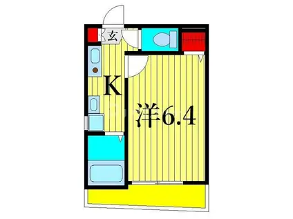 パル西日暮里(1K/1階)の間取り写真