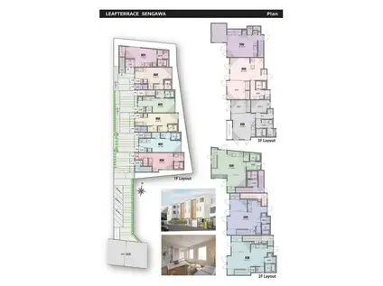 リーフテラス仙川(ワンルーム/1階)の間取り写真