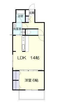 アルテマイスター(1LDK/9階)の間取り写真