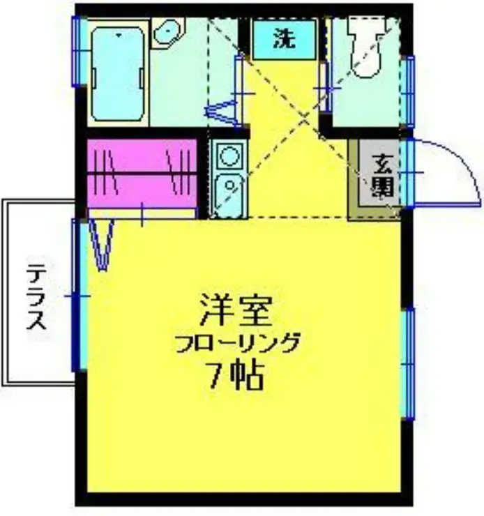 TOHEI西寺尾 1階階 間取り