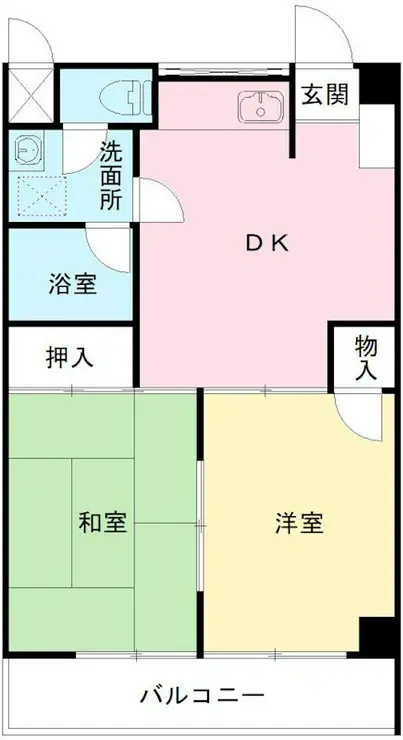 プレステージ 1階階 間取り
