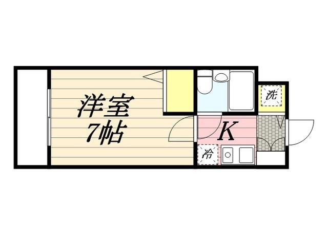 メゾンド・プレミス(1K/3階)の間取り写真