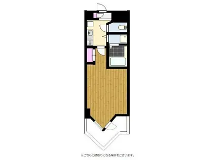 AXAS二子多摩川(1K/5階)の間取り写真