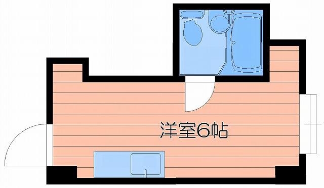 ラパンジール都島(ワンルーム/3階)の間取り写真