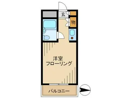 メゾンドノアロゼ錦町(ワンルーム/7階)の間取り写真