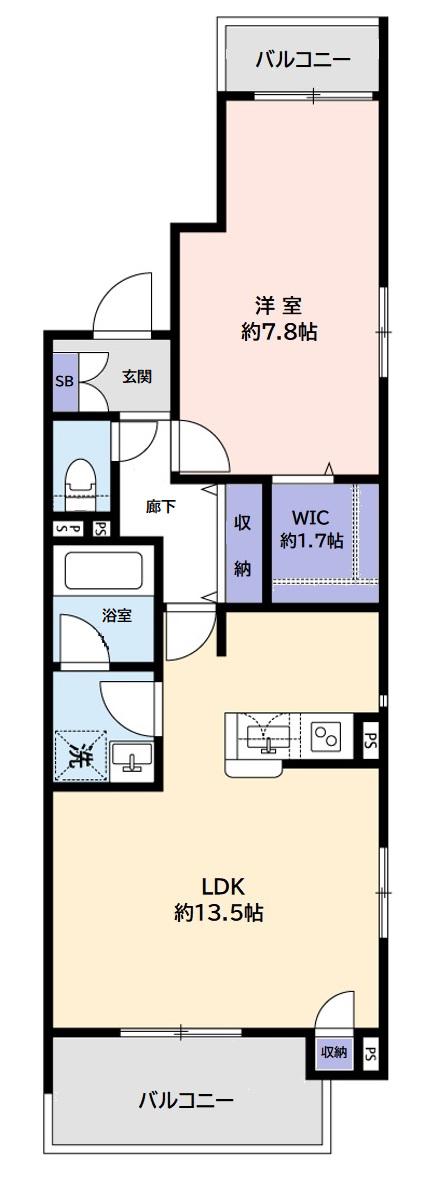 サンドリアル千石(1SLDK/3階)の間取り写真