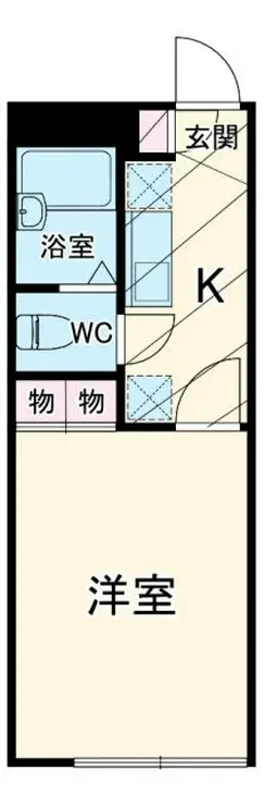 レオパレス東大門 2階階 間取り