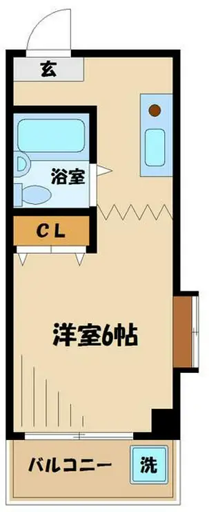 調布レジデンス 3階階 間取り