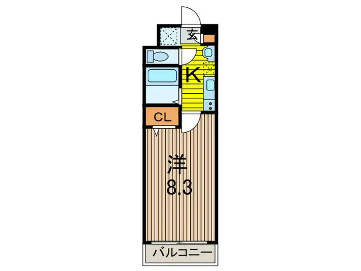 スパシエフィールド川口 3階階 間取り