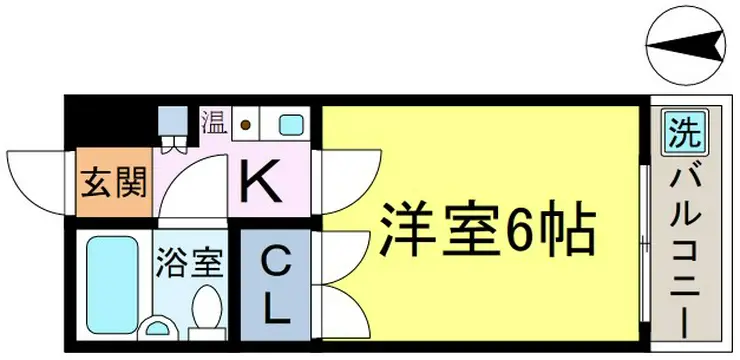 メゾンボヌール 2階階 間取り