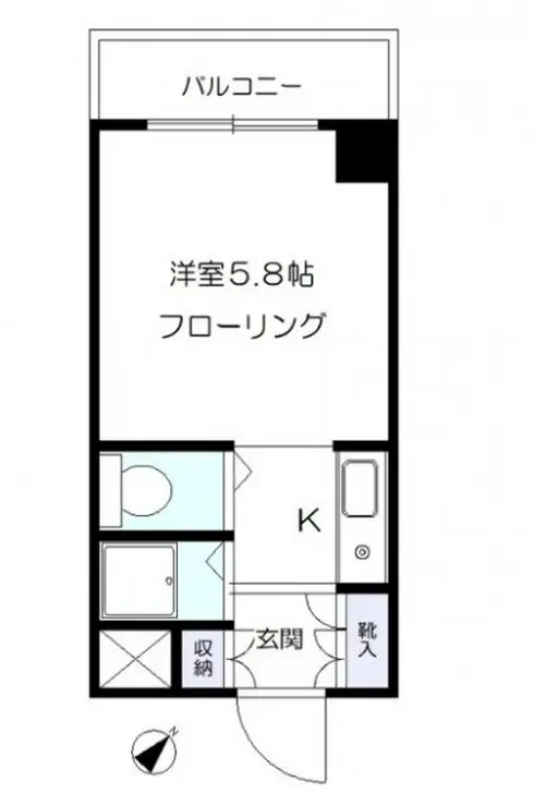 ル・グラン元町 6階階 間取り