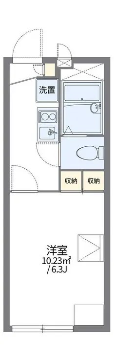 レオパレス相模が丘イースト 1階階 間取り