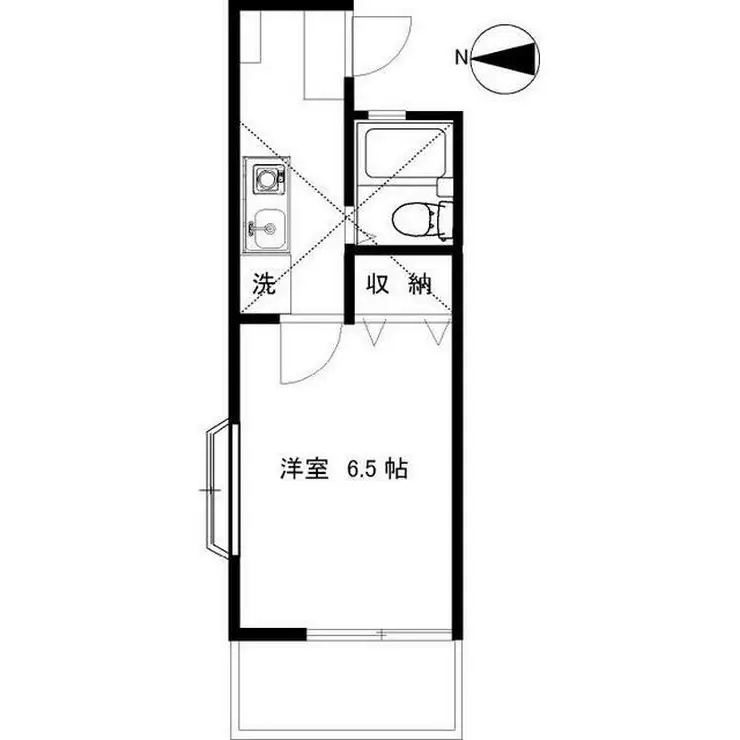 六会グリーンハイツ 2階階 間取り