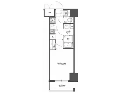 Nステージ本蓮沼(1K/5階)の間取り写真