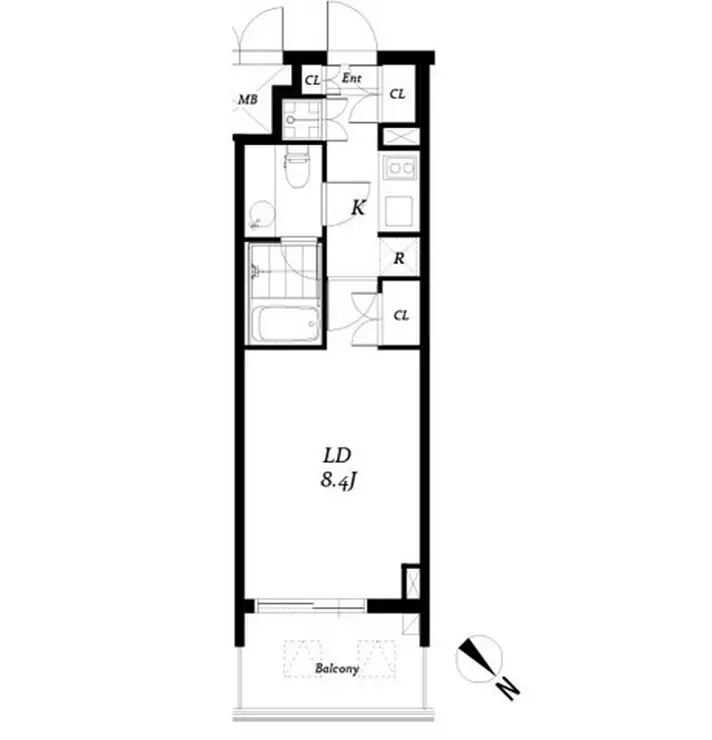 チェスターコート御茶ノ水 9階階 間取り
