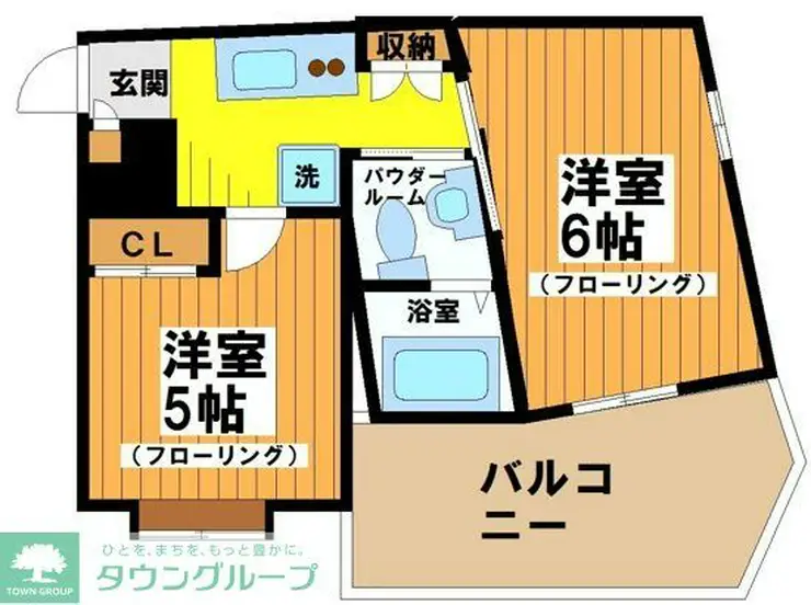 ラポルタイズミ 4階階 間取り