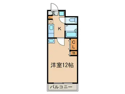 ONK.36(1K/3階)の間取り写真