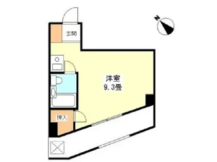 FT文京(ワンルーム/4階)の間取り写真