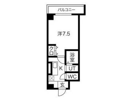 MA MAISON DE SUMA(1K/4階)の間取り写真