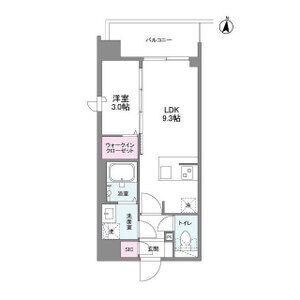 シーズンフラッツ新大阪サウス(1LDK/7階)の間取り写真