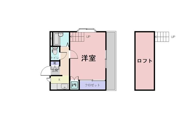 ホワイトパレス城東8(1K/1階)の間取り写真