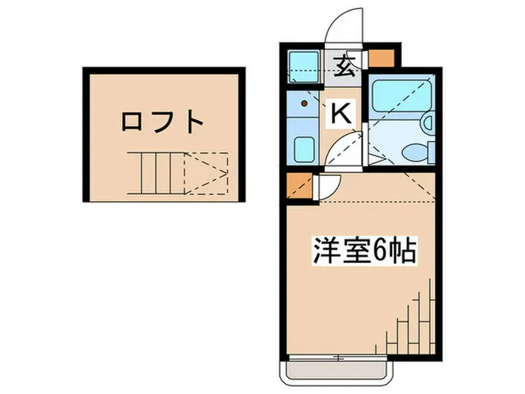 ヨーロピアン千代田 1階階 間取り