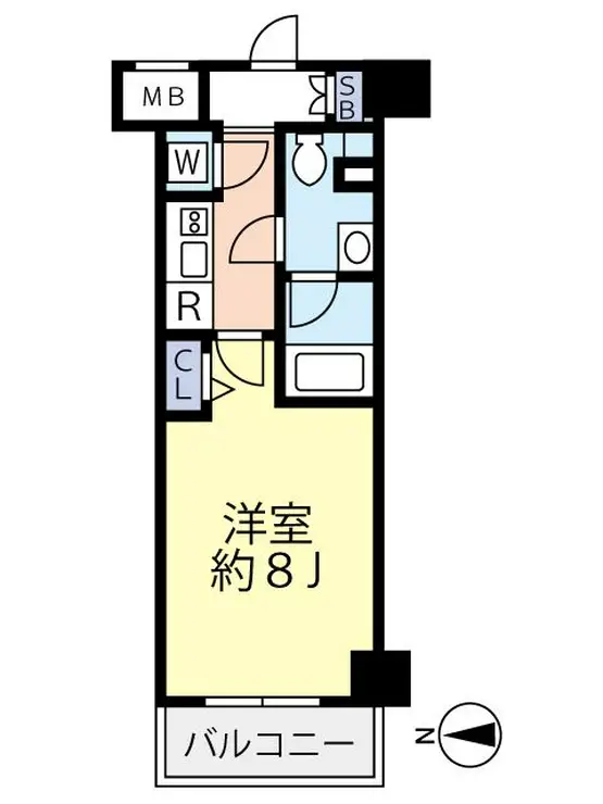 グランヴァン小竹向原 5階階 間取り