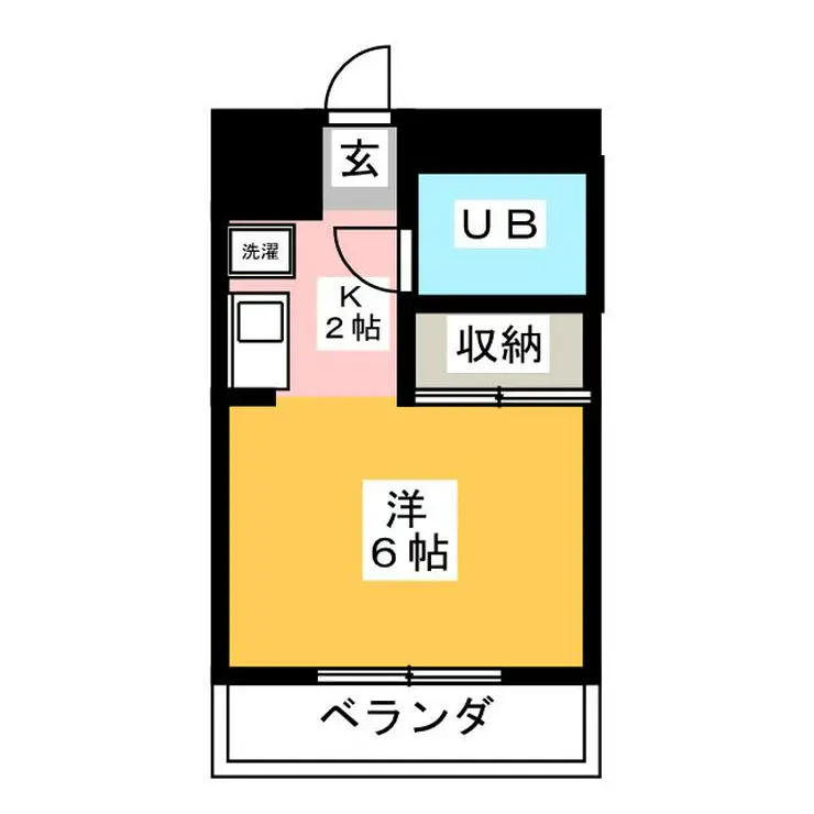 レジデンス望 1階階 間取り