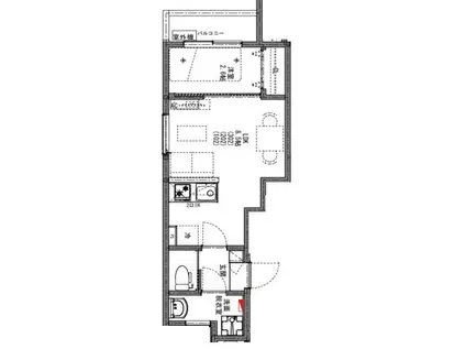 KEIAI RESIDENCE 春日部(1LDK/3階)の間取り写真