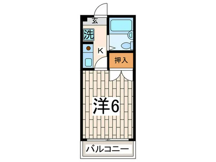 ハイムセイカ 3階階 間取り