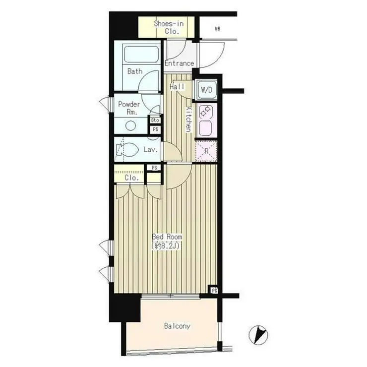 コクヨーレ日本橋 6階階 間取り
