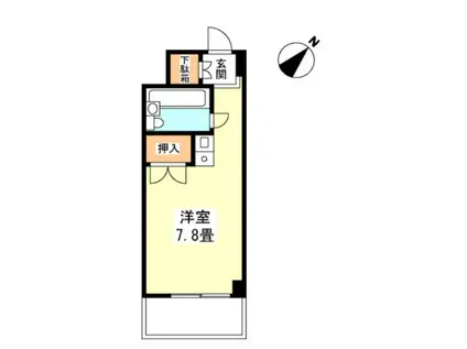 FT文京(ワンルーム/3階)の間取り写真