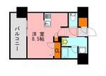 LANDICM322(ワンルーム/7階)の間取り写真