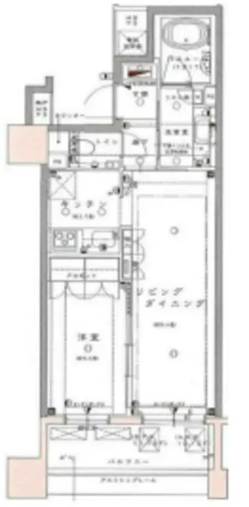 ライオンズシティ東京タイムズプレイス 13階階 間取り