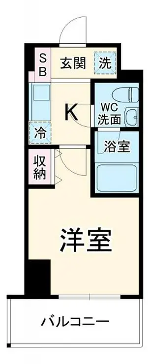 プライムアーバン川口 5階階 間取り