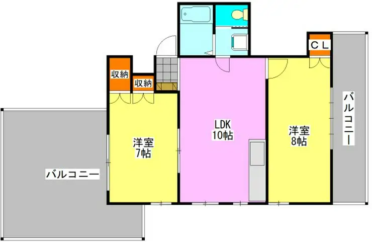 グランメゾン習志野 6階階 間取り
