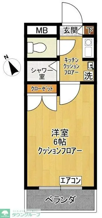 ジョイフル向ヶ丘遊園第2 3階階 間取り