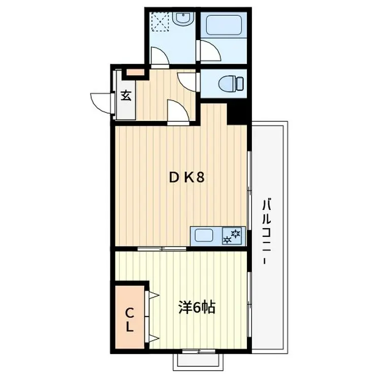 サンセット90 2階階 間取り