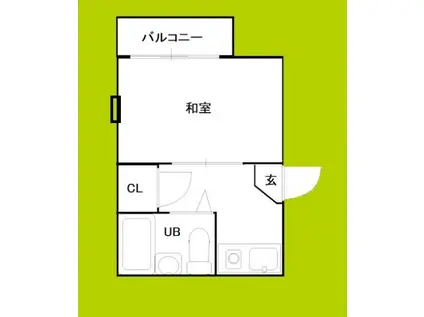 新宿津石ビル(1K/3階)の間取り写真