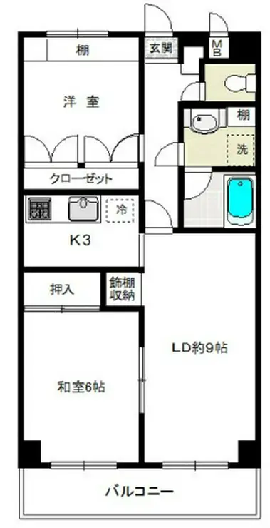 グランドベイヒルズ横浜 1階階 間取り