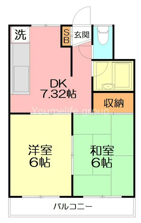 ビラ・トレンディ 2階階 間取り