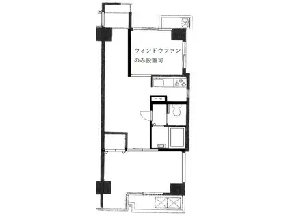 ソフトタウンニュー池袋(2LDK/5階)の間取り写真