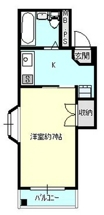 エクセレンス元町館 3階階 間取り